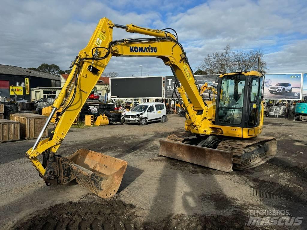 Komatsu PC 118 MR-8 Paletli ekskavatörler