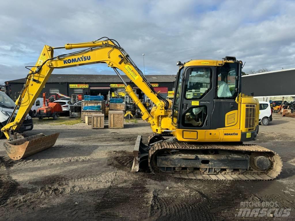 Komatsu PC 118 MR-8 Paletli ekskavatörler