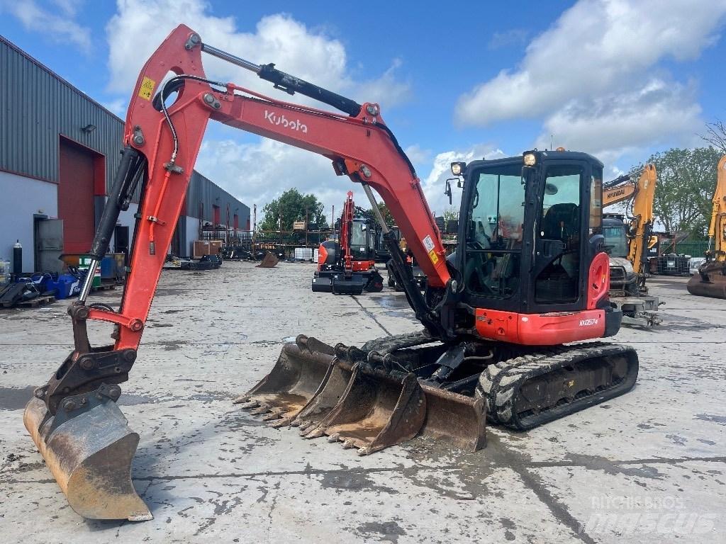 Kubota KX 057-4 Mini ekskavatörler, 7 tona dek
