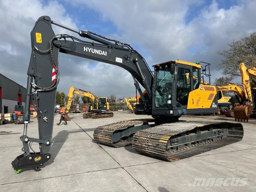 Hyundai HX 140 AL Paletli ekskavatörler