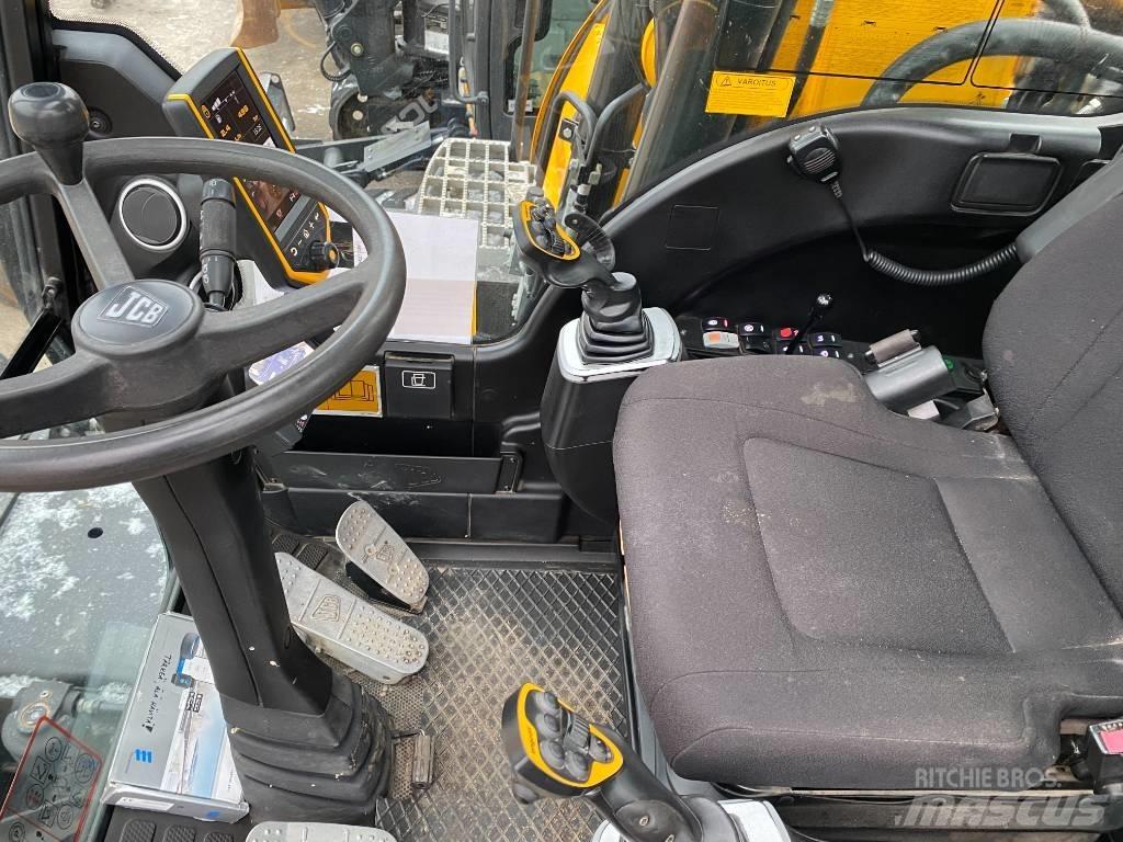 JCB JS145W TAB T4F Lastik tekerli ekskavatörler