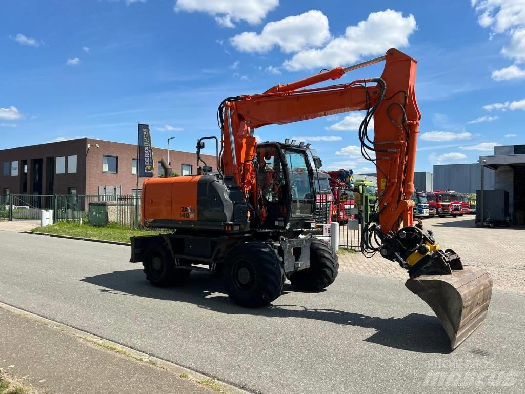 Hitachi ZX 140 W-5 Lastik tekerli ekskavatörler