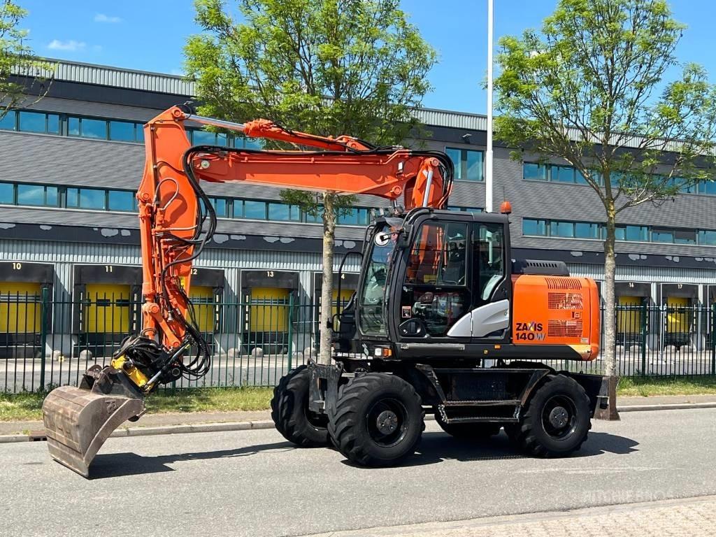 Hitachi ZX 140 W-5 Lastik tekerli ekskavatörler