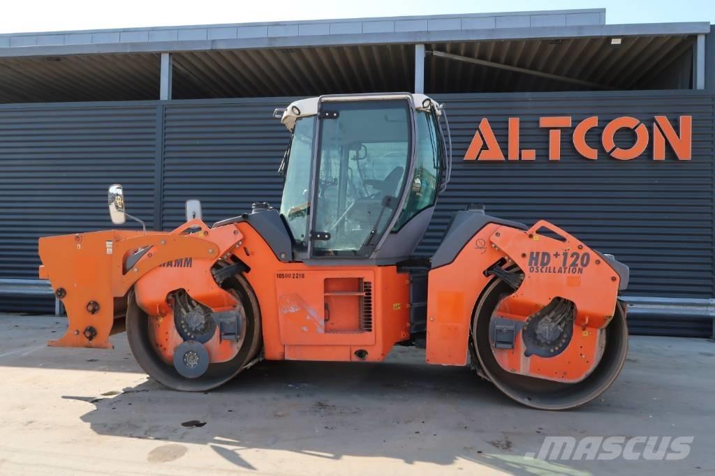 Hamm HD+ 120 VO Çift tamburlu silindirler