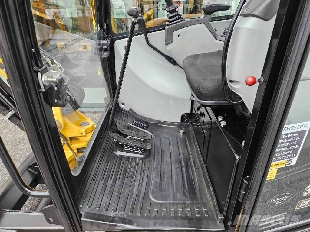 CAT 302.7 D CR Mini ekskavatörler, 7 tona dek