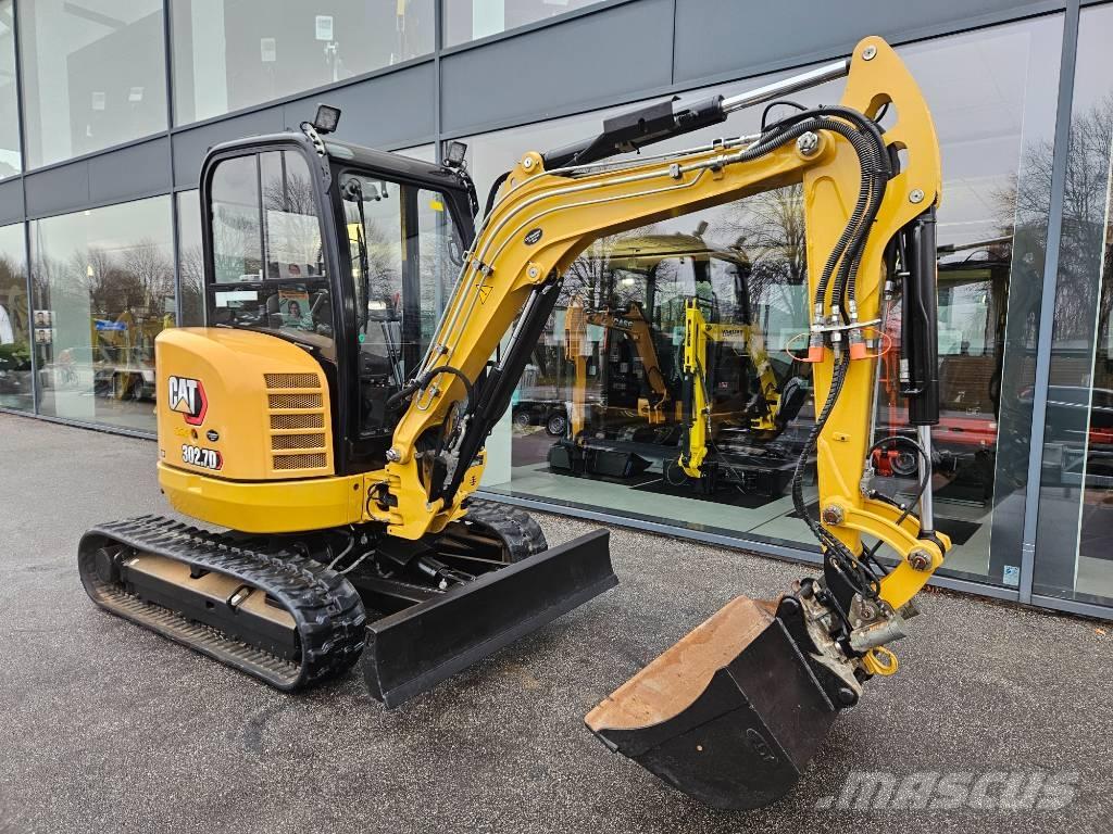CAT 302.7 D CR Mini ekskavatörler, 7 tona dek