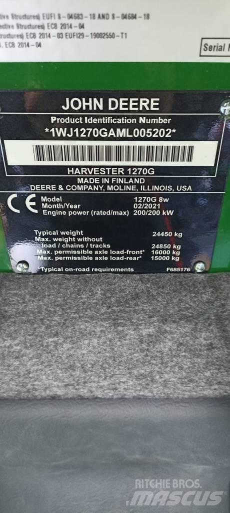 John Deere 1270 G Biçerdöverler