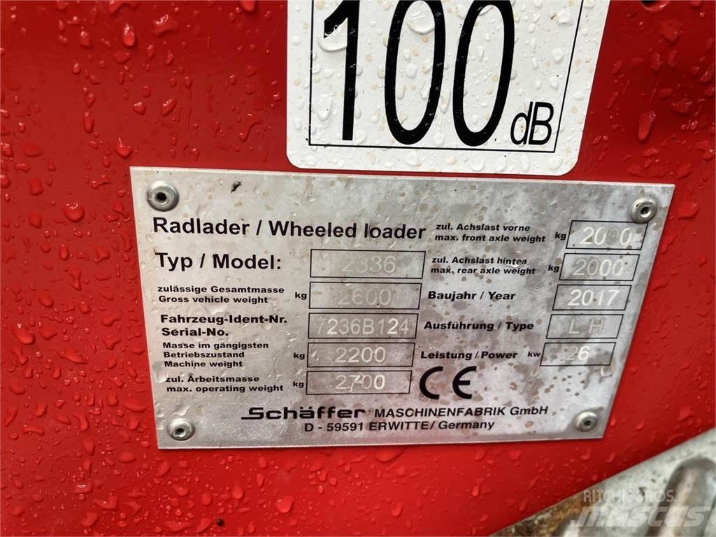 Schäffer 2336 Mini yükleyiciler