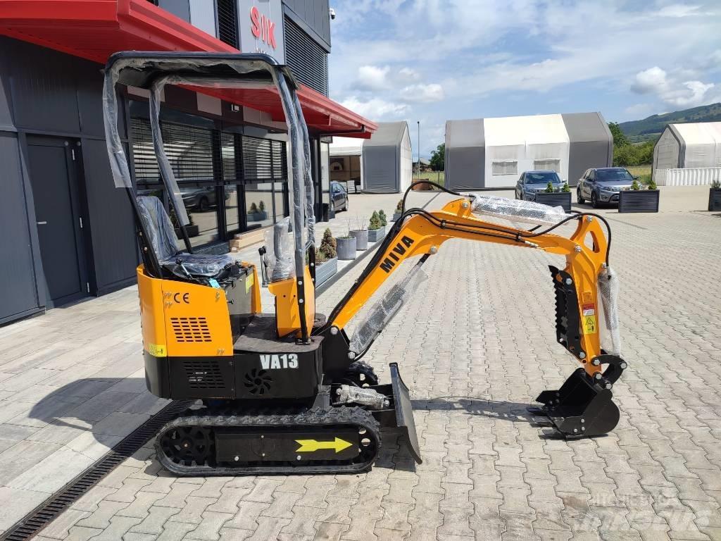 Miva VA13 Mini ekskavatörler, 7 tona dek