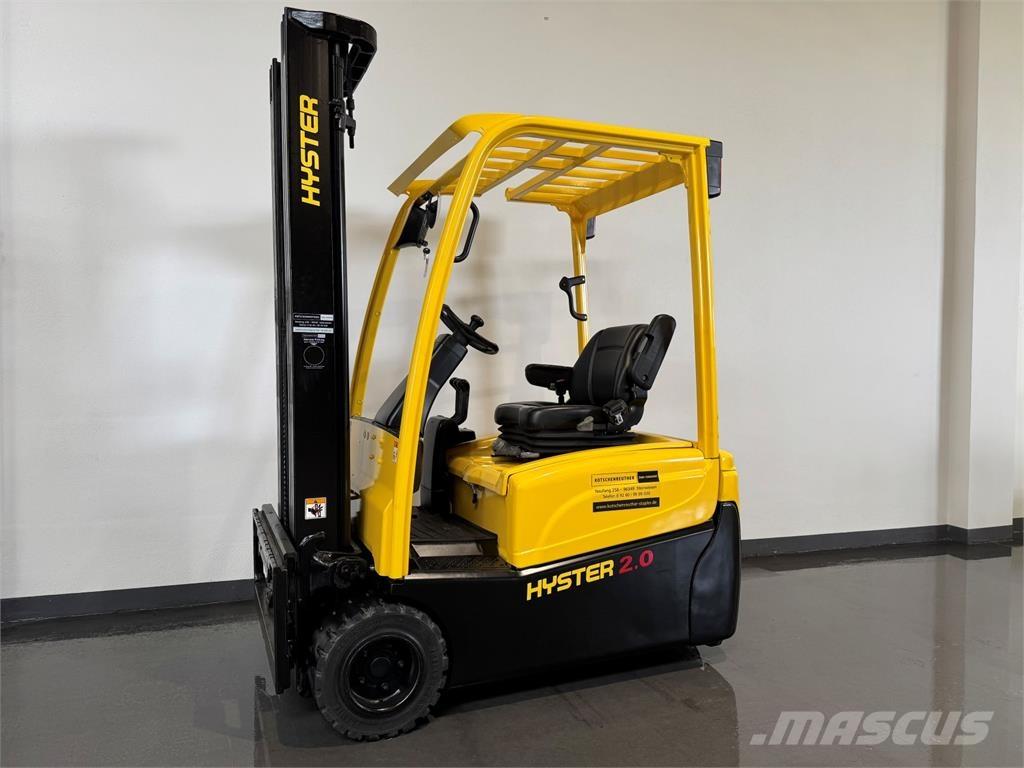 Hyster J2.0XNT (MWB) Elektrikli forkliftler