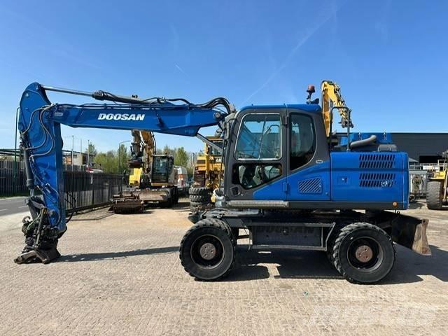Doosan DX 170 W Lastik tekerli ekskavatörler