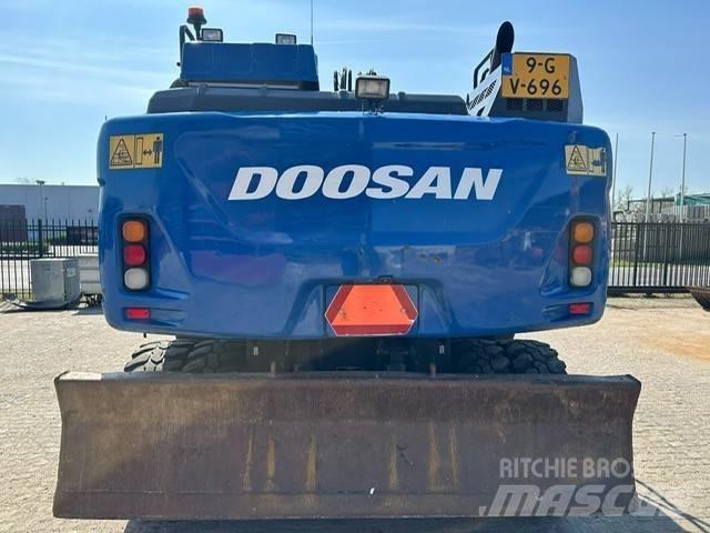 Doosan DX 170 W Lastik tekerli ekskavatörler