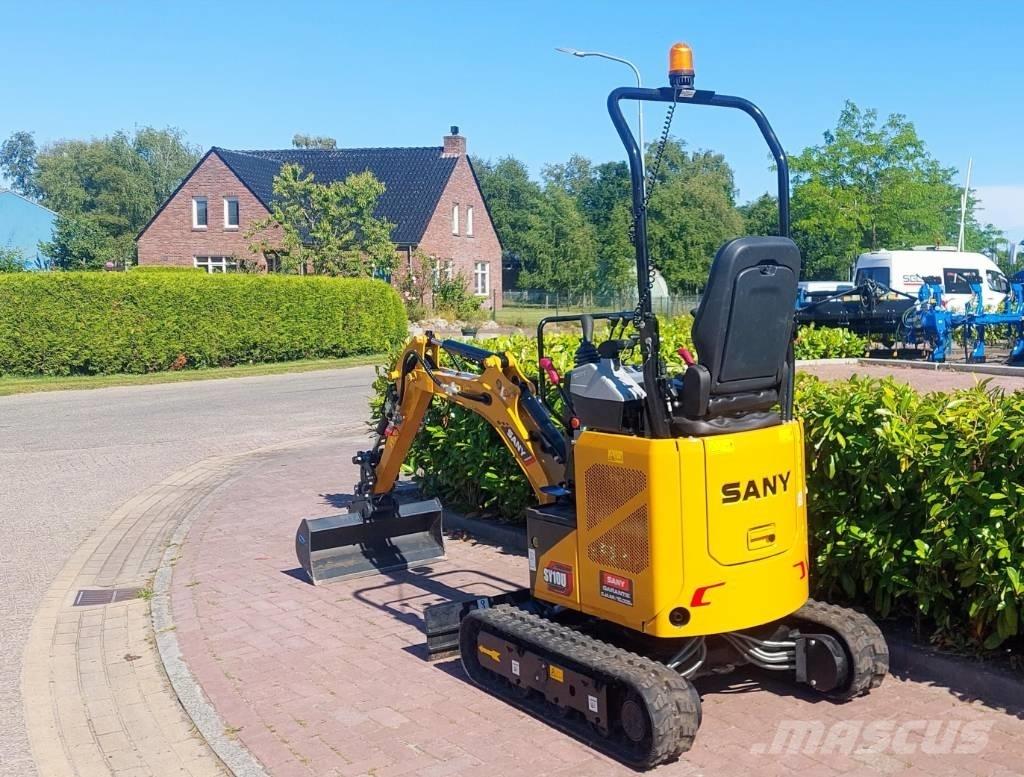 Sany SY 10 U Mini ekskavatörler, 7 tona dek