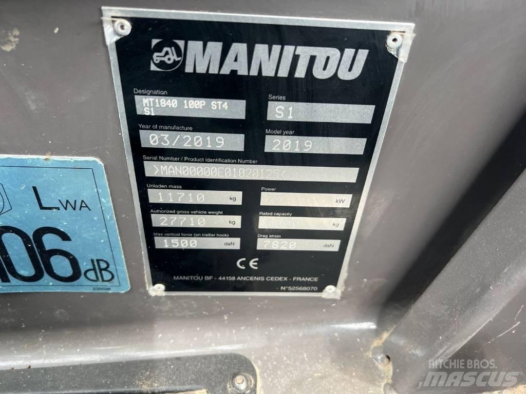Manitou MT 1840 Teleskopik yükleyiciler