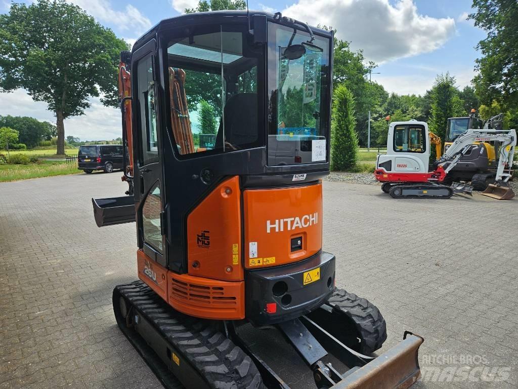 Hitachi ZX 26 Mini ekskavatörler, 7 tona dek