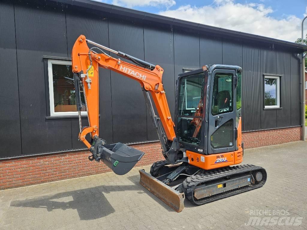 Hitachi ZX 26 Mini ekskavatörler, 7 tona dek