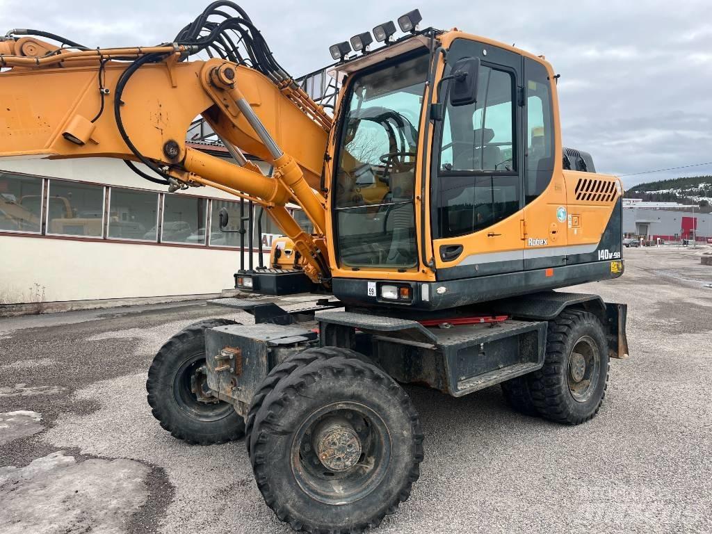 Hyundai 140w 9A Lastik tekerli ekskavatörler