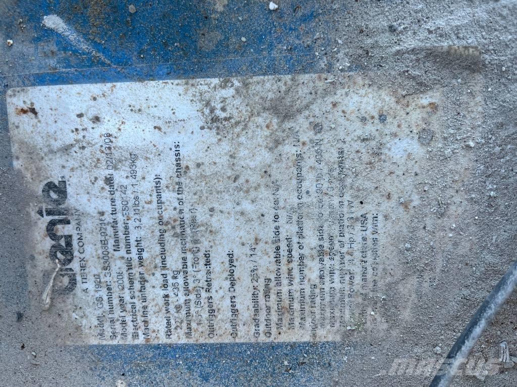 Genie GS 1930 Makasli platformlar