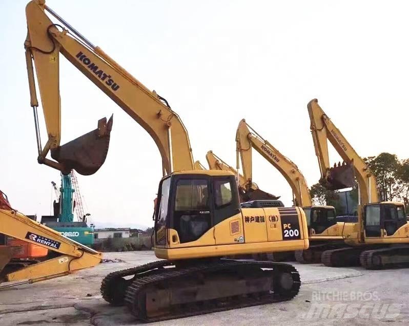 Komatsu pc200-7 Paletli ekskavatörler