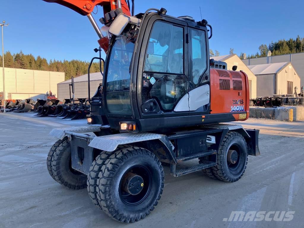 Hitachi ZX 140 WT-6 Lastik tekerli ekskavatörler