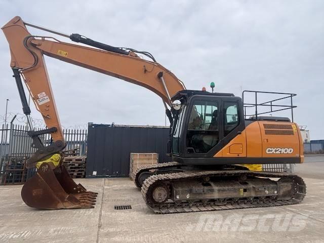 CASE CX 210 D Paletli ekskavatörler
