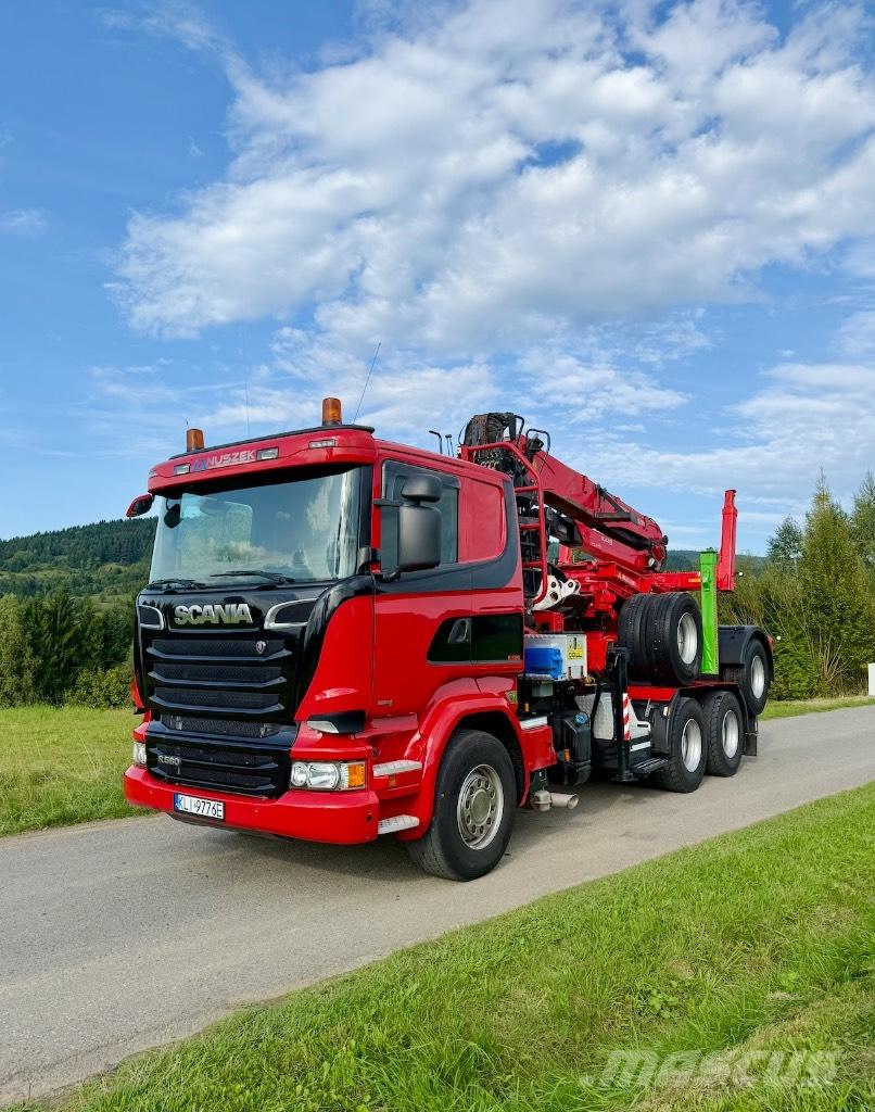 Scania R580 V8 6x4 Kapali kasa kamyonlar