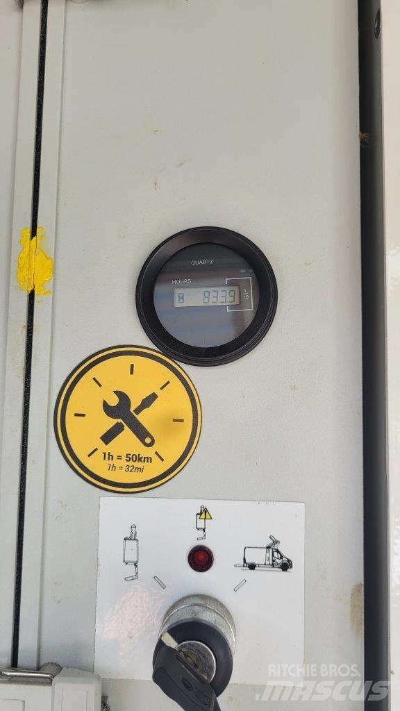 Renault Master Tekerlekli platformlar