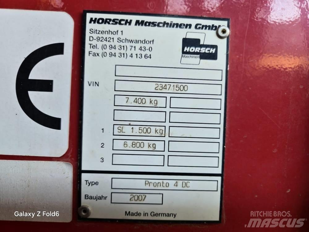 Horsch Pronto 4 DC Kombine hububat mibzerleri