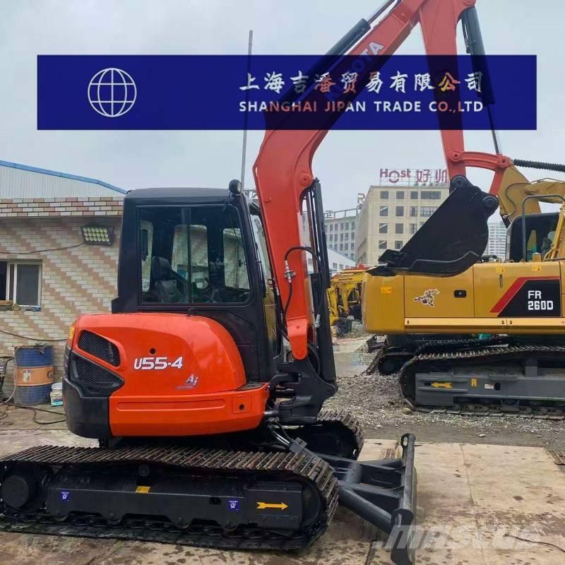 Kubota U 55-4 Mini ekskavatörler, 7 tona dek