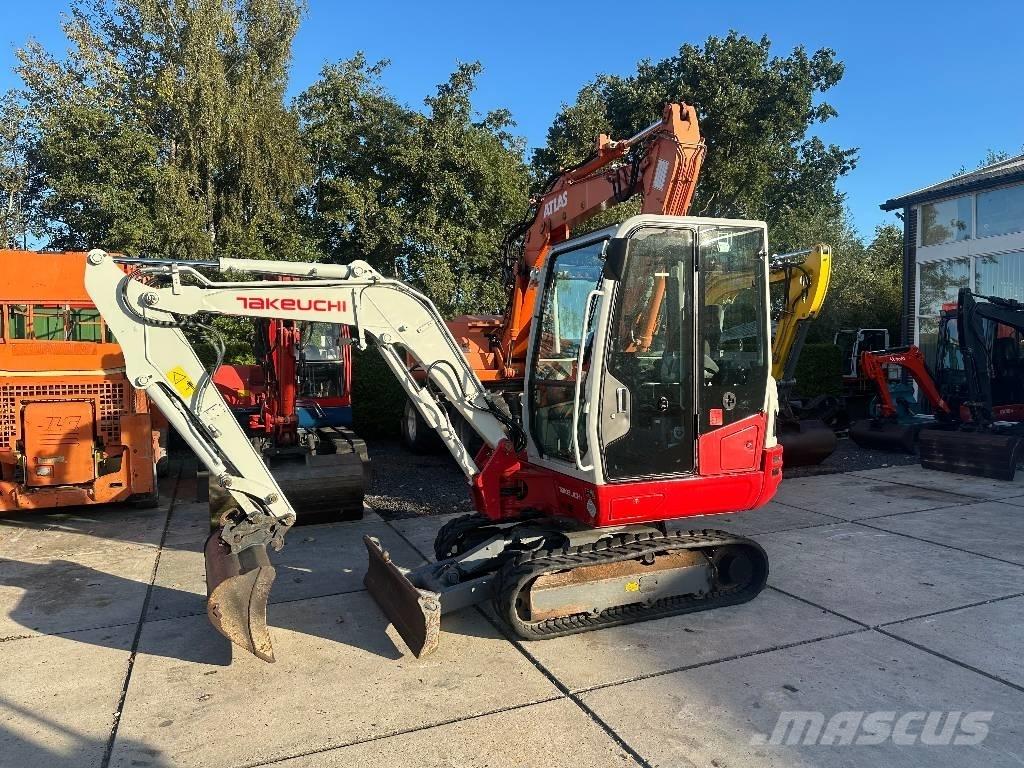Takeuchi TB 230 Mini ekskavatörler, 7 tona dek