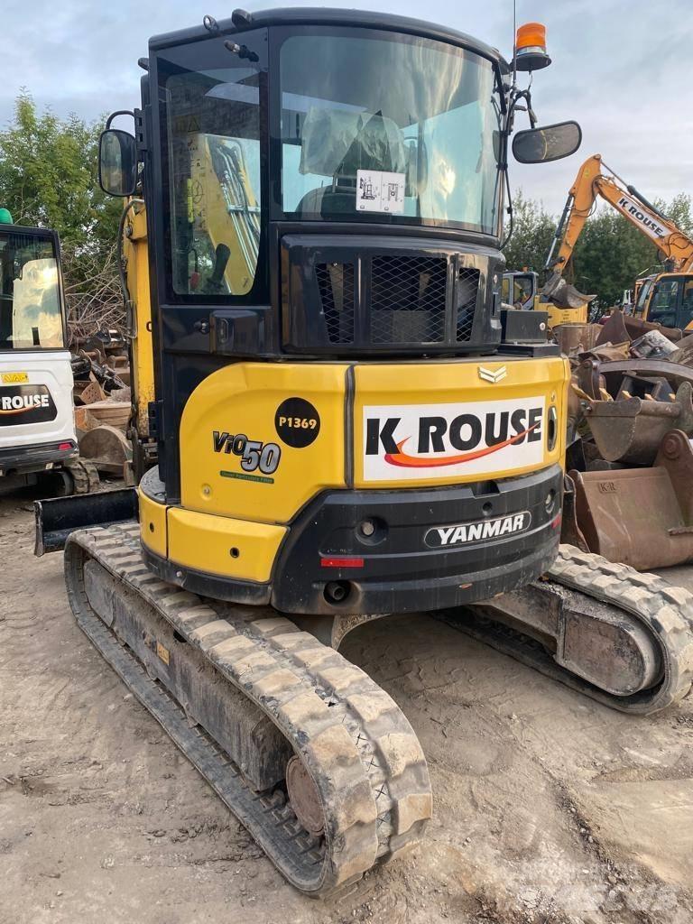 Yanmar Vio 50-6B Mini ekskavatörler, 7 tona dek