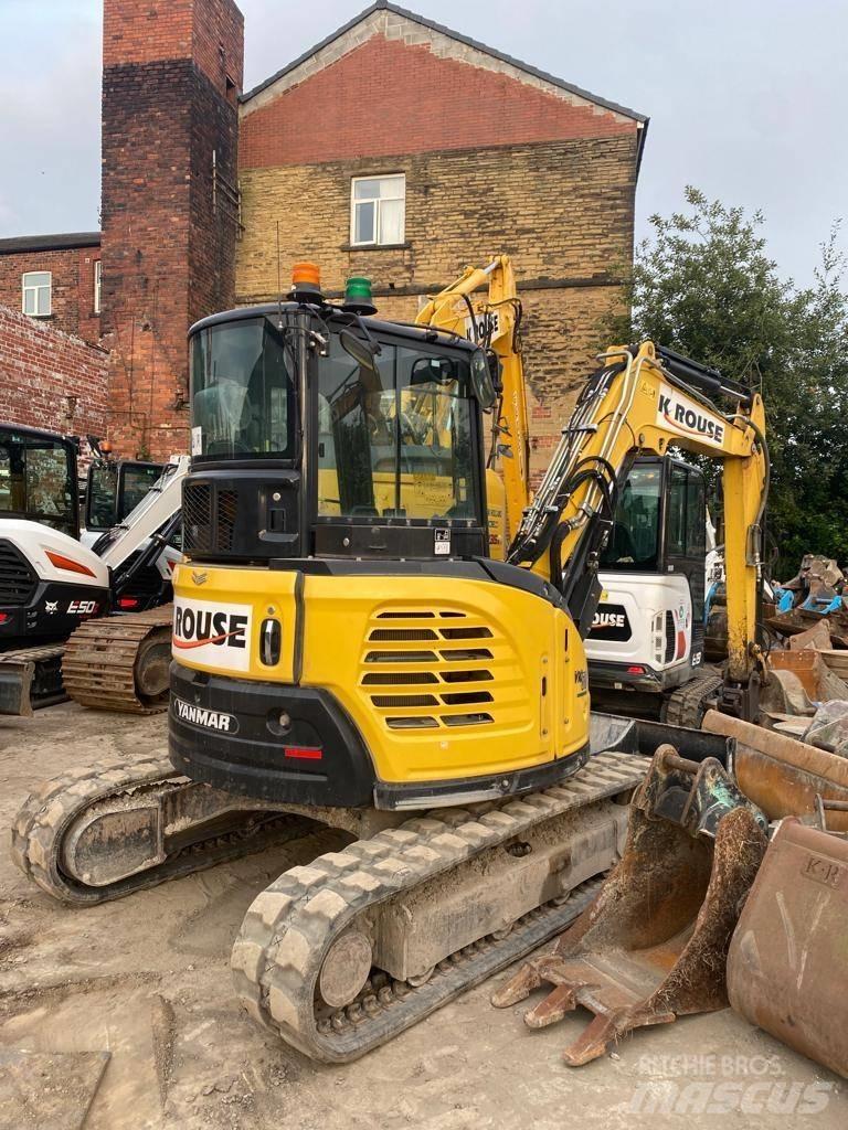 Yanmar Vio 50-6B Mini ekskavatörler, 7 tona dek