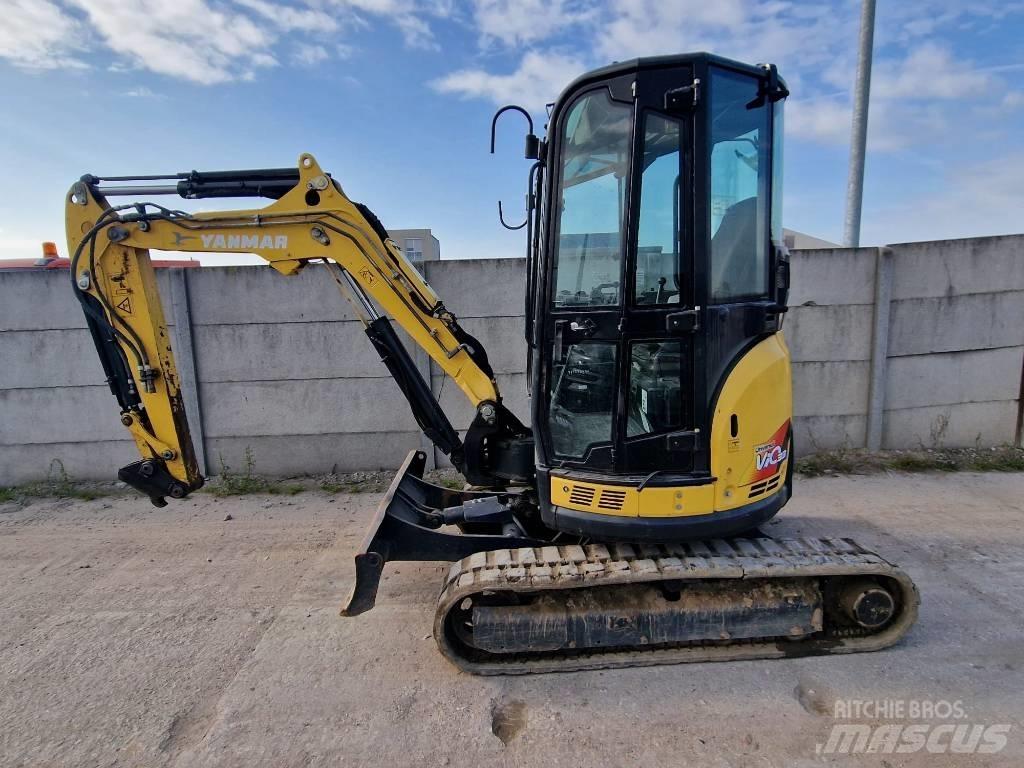 Yanmar Vio 33 U Mini ekskavatörler, 7 tona dek