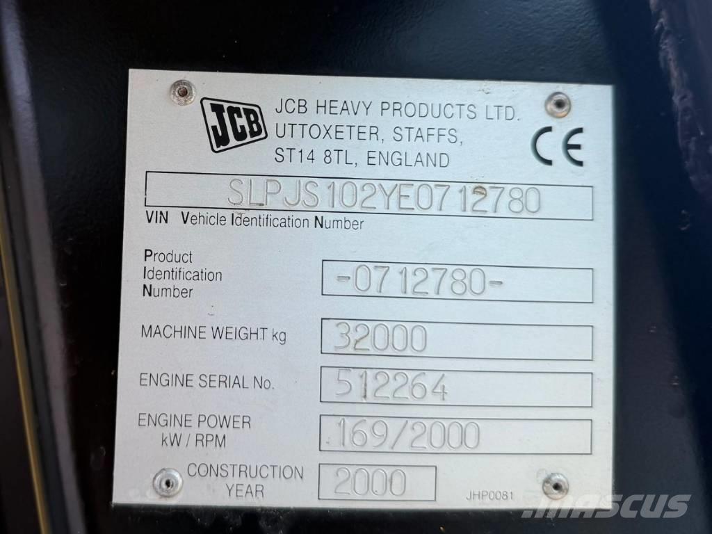 JCB JS 330 XD Paletli ekskavatörler