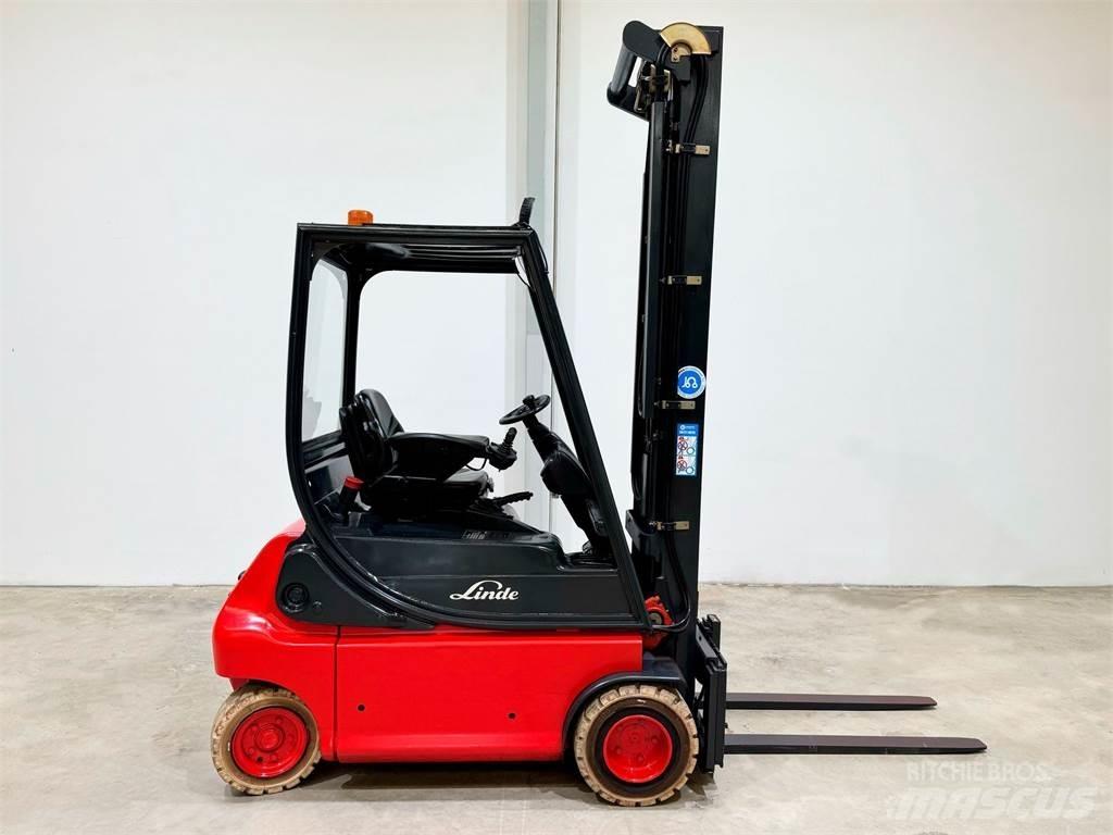 Linde E18P 02 Elektrikli forkliftler