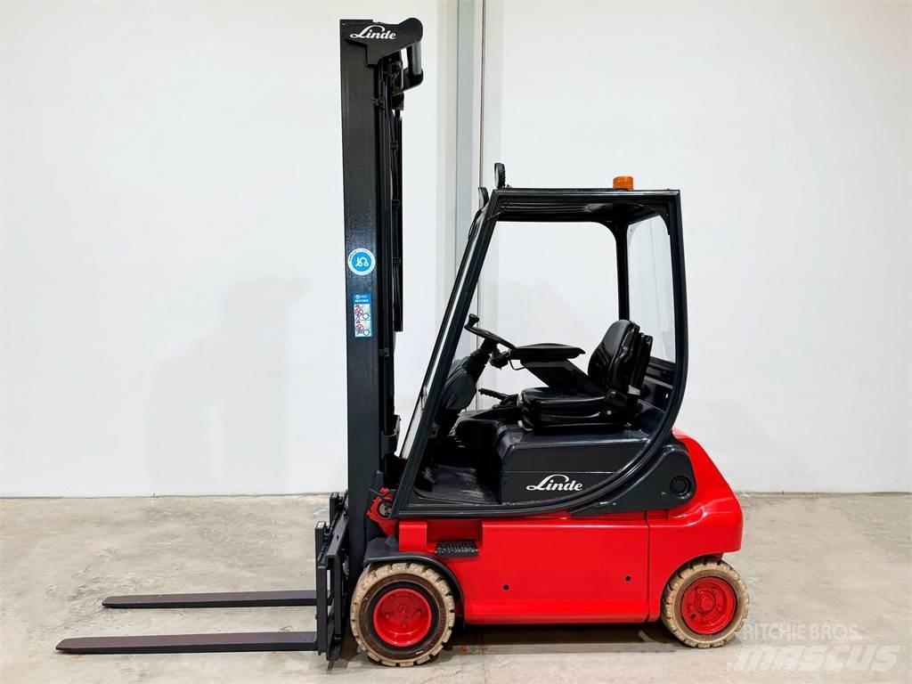 Linde E18P 02 Elektrikli forkliftler