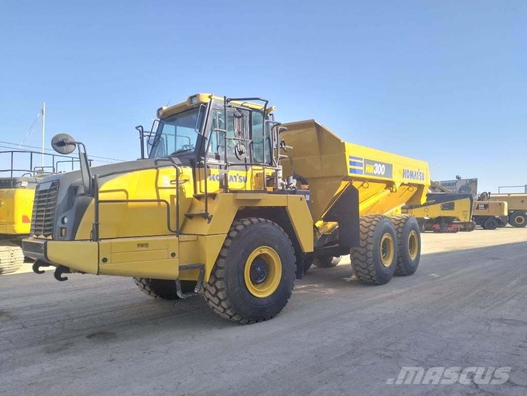 Komatsu HM 300-5EO Belden kirma kaya kamyonu