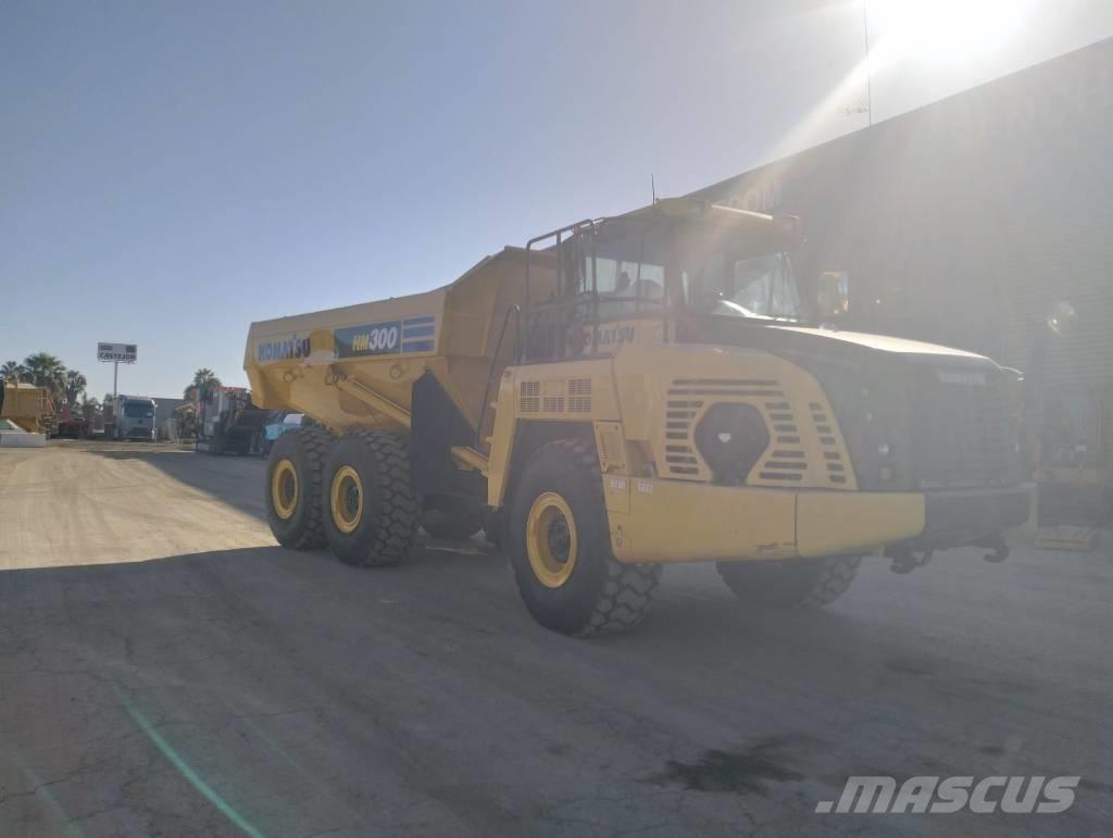 Komatsu HM 300-5EO Belden kirma kaya kamyonu