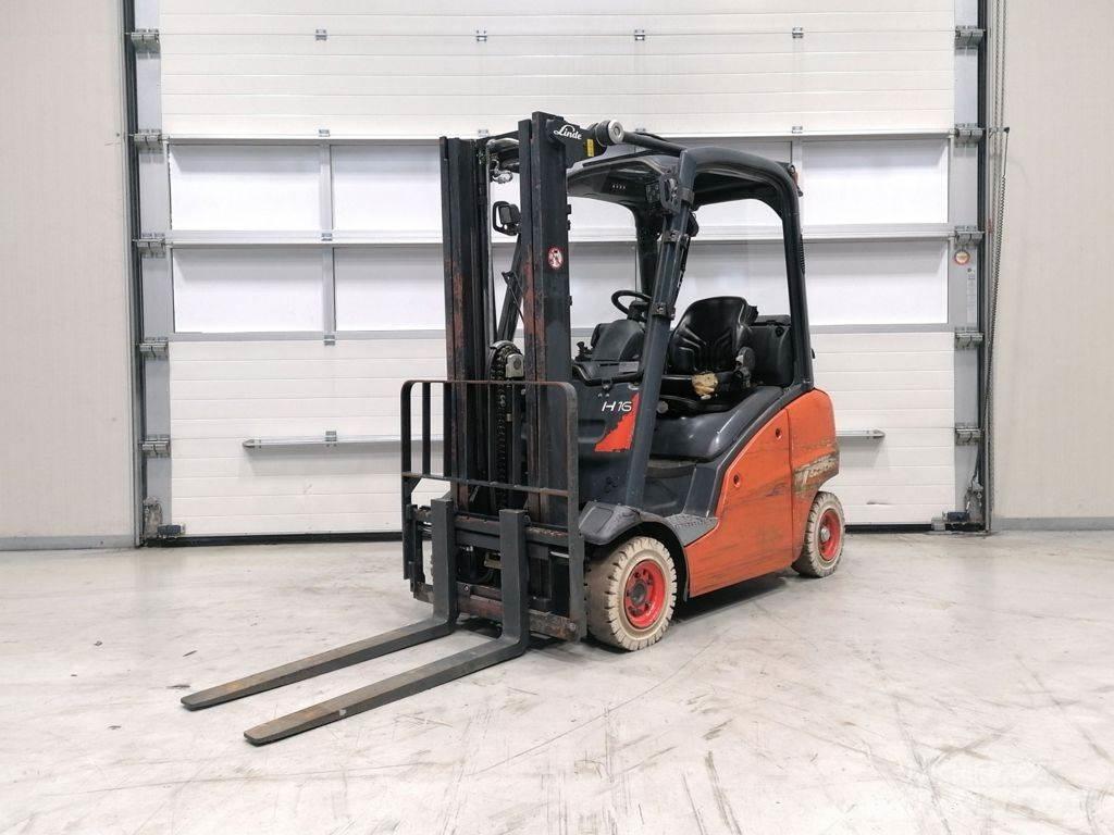 Linde H16T-01 LPG'li forkliftler