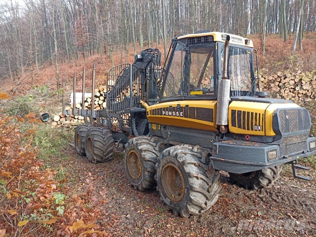 Ponsse Elk Tomruk yükleyici traktörler