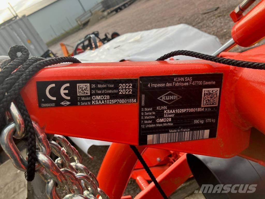Kuhn GMD 280 Çayir biçme makinalari