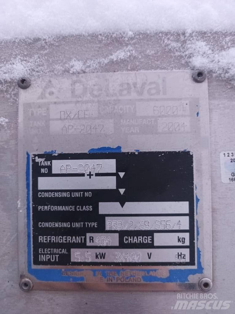 Delaval DX-CE Süt depolama ekipmanları