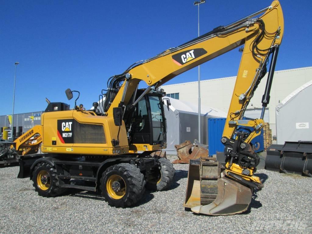 CAT M 317F Lastik tekerli ekskavatörler