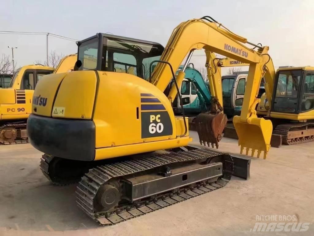 Komatsu PC60-8 Mini ekskavatörler, 7 tona dek