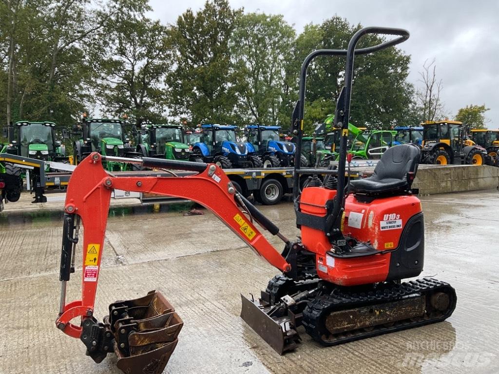 Kubota U 10-3 Mini ekskavatörler, 7 tona dek