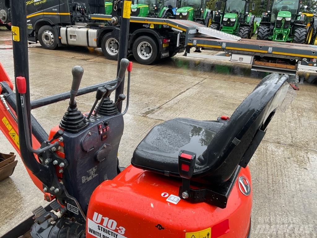 Kubota U 10-3 Mini ekskavatörler, 7 tona dek