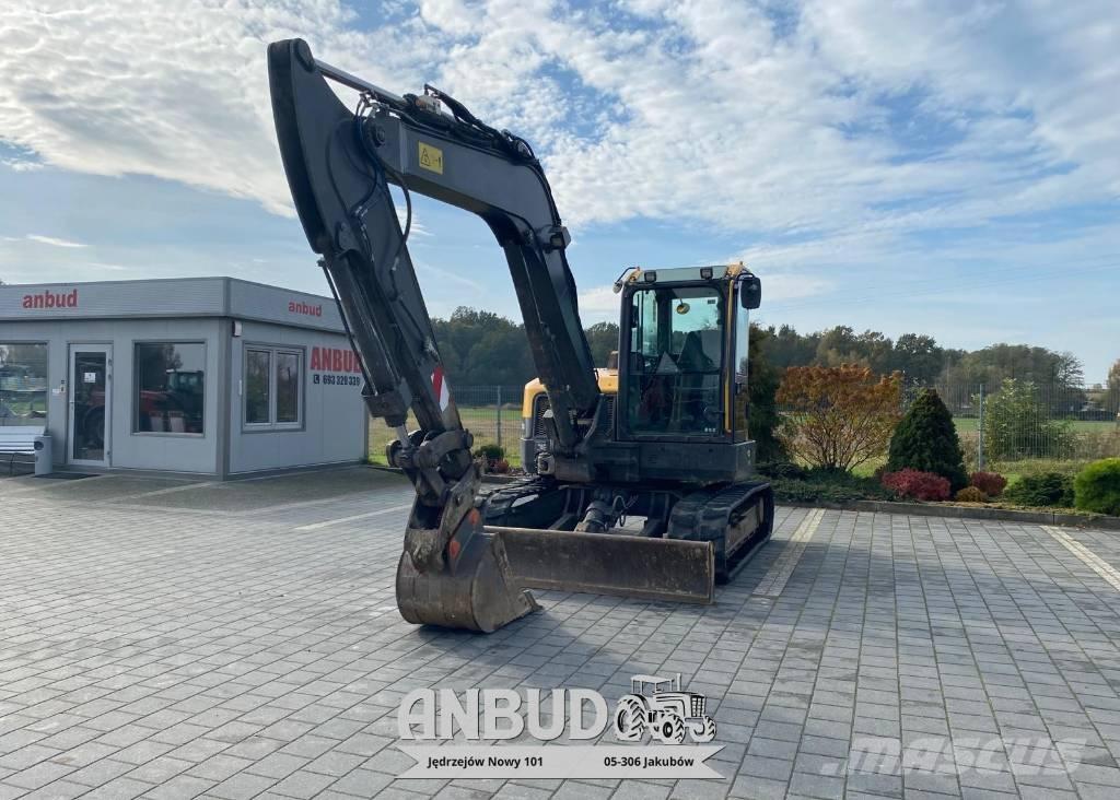 Volvo ECR 88 D Paletli ekskavatörler