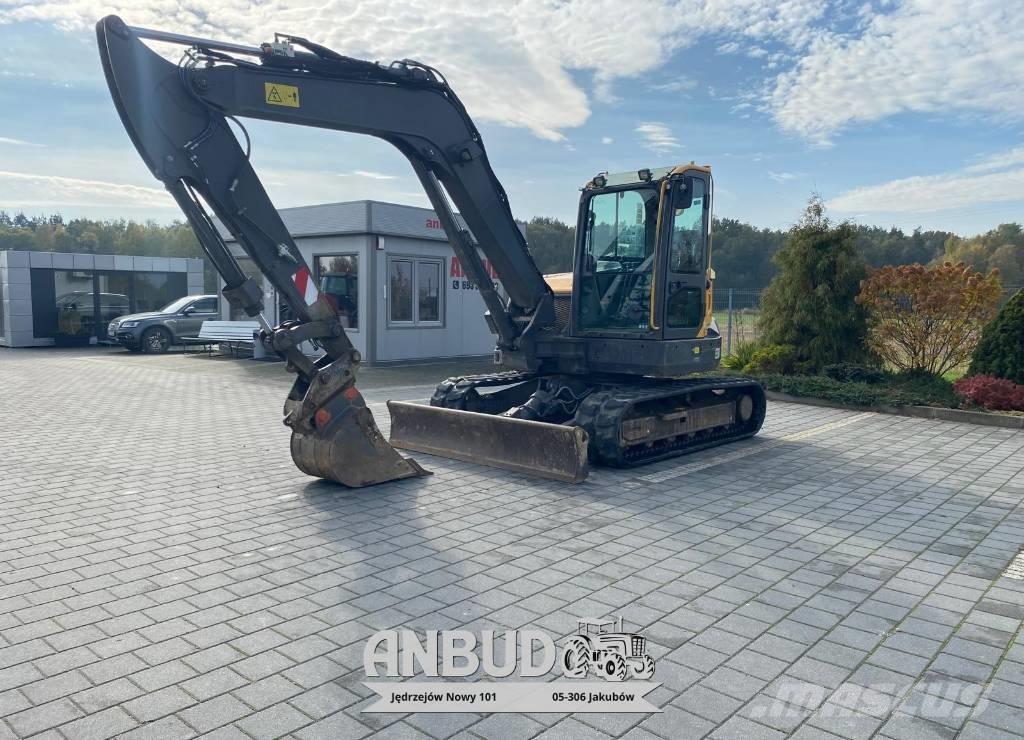 Volvo ECR 88 D Paletli ekskavatörler