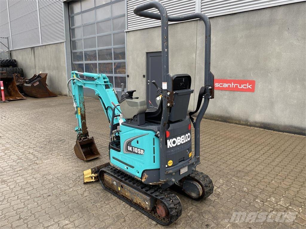 Kobelco SK10SR-2 Lastik tekerli ekskavatörler