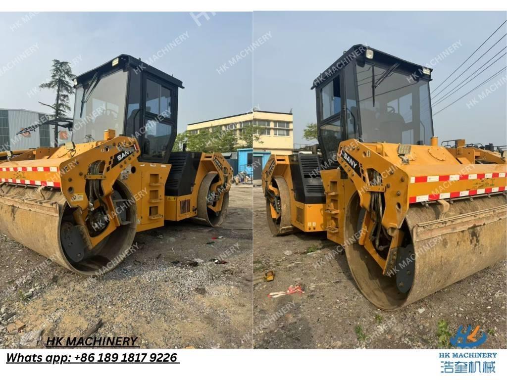 Sany STR130C Çift tamburlu silindirler